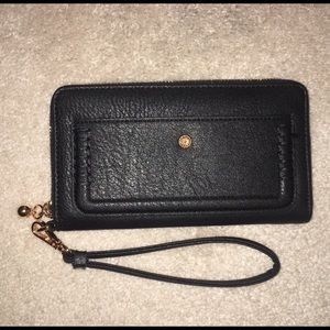 LC Lauren Conrad black wallet